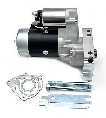 SB & BB Chevy Starter Motor High Torque 3 HP 12V Tilton Style SBC BBC Black • $89.95