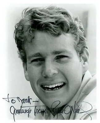 Handsome Ryan O'Neal Signed Photo • $35