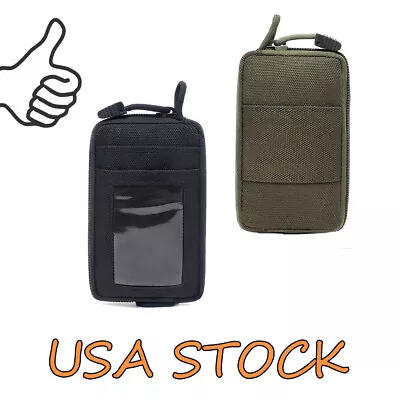 $7.99 • Buy Tactical EDC Pouch Wallet 1000D Card Bag Key Case Money Pocket Waist Pack US