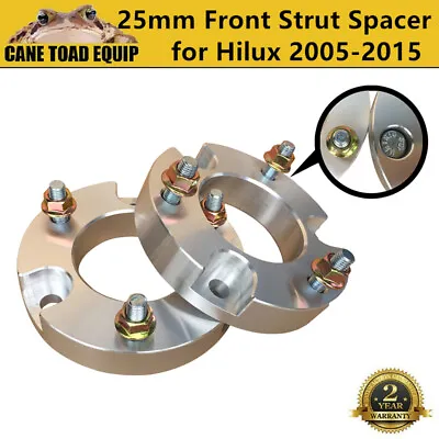 Strut Spacers 25mm For Hilux Lift Kit 05-21 N70 N80 Front Coil Shock Suspension • $64.95