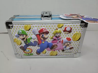 Vaultz Super Mario Design Locking Pencil Supply Storage Box W/Keys New • $19.99