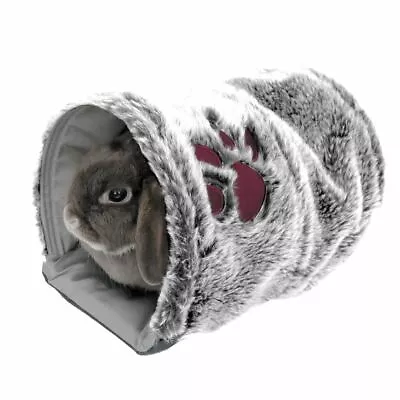 Rosewood Reversible Snuggle Tunnel Rabbits Guinea Pigs Ferrets Luxury Soft Bed • £10.53