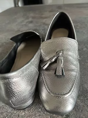 £10 • Buy Ladies Marks And Spencer Leather Shoes Size 8 