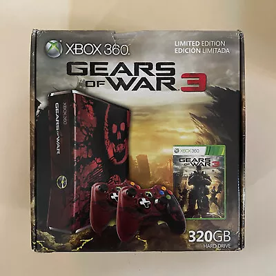 $800 • Buy ** BRAND NEW FACTORY SEALED ** Xbox 360 Gears Of War 3 Limited Edition Console
