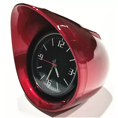 Car Dashboard Clock Luminous Pointer Time Gauge Console Interior Decoration Red • $20.60