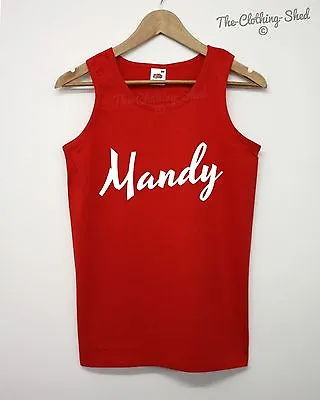 Mandy Vest Drugs MDMA Funny Joke Party Novelty Gift Funny Christmas Birthday  • £11.95