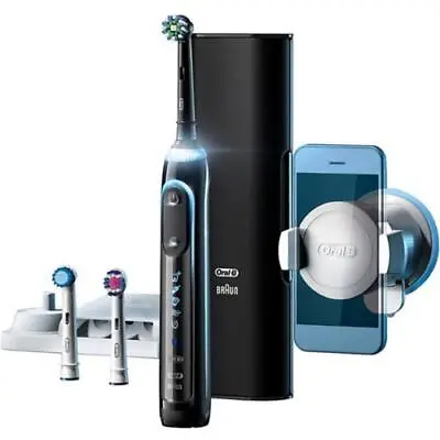 $207.93 • Buy Oral-B Genius 9000 (Black) Electric Toothbrush - With SmartRing And Pressure
