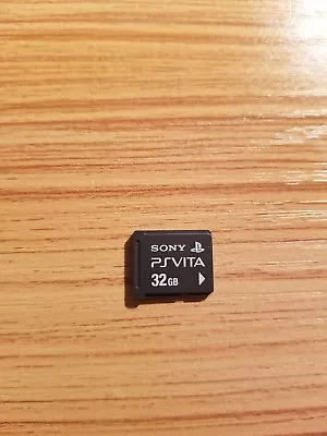 Official PlayStation PS Vita 32GB Memory Card (Mint Condition) - Ship In 1-Day • $38.79