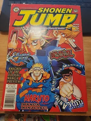 £20.28 • Buy Shonen Jump Magazine December 2003 Volume 1 Issue 12