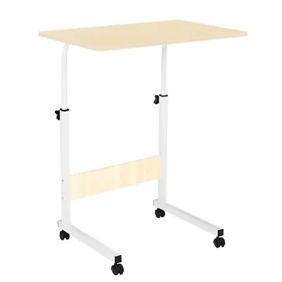 Mobile Laptop Desk Computer Table Stand Adjustable Bed Bedside Portable Study AU • $27.69