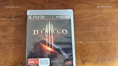 Diablo 3 III PS3 FREE SHIPPING Blizzard • $9.50