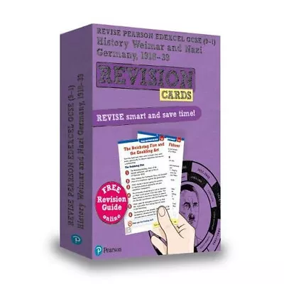 Pearson REVISE Edexcel GCSE 9-1 History Weimar & Nazi Germany Revision Cards ... • £7.33