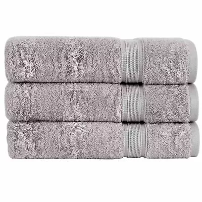 Christy Serene Combed Cotton Towel - Dove Grey • £11.50