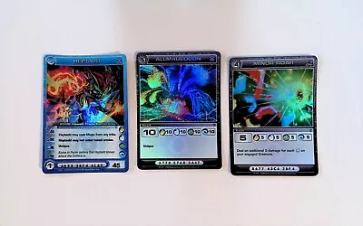 Chaotic Promo/Super Rare All Element 3 Card Lot W/Heptadd TCG CCG • $0.99