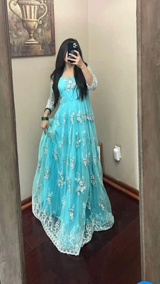 $93.94 • Buy Bollywood Suit New Gown Salwar Kameez Pakistani Indian Wedding Party Wear Dress