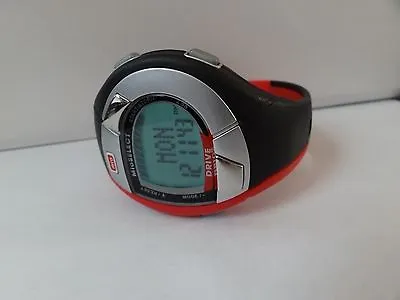 Mio Drive ECG Accurate Strapless Heart Rate UNISEX Sport Watch ~ Black Red • $35.34