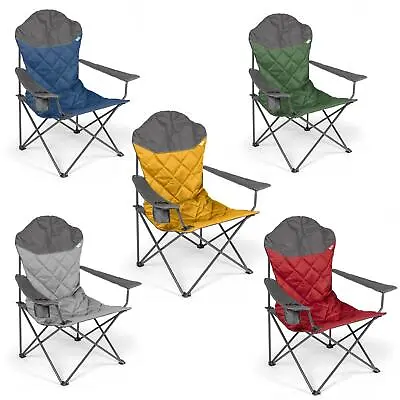 Kampa XL High Back Chair Folding Camping Caravan Festival All Colours • £29.95