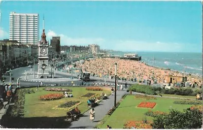 Kent. Clock Tower & Marine Terrace Margate. Pt44377.  Posted 1973 • £2.25