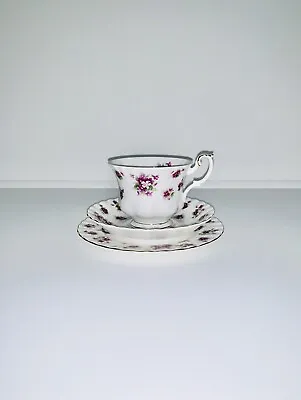 Royal Albert - Sweet Violets Trios. Cups Saucer And Plate Sets. First Quality • $35.88