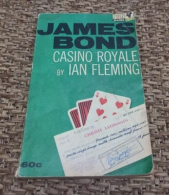 1955 James Bond Casino Royale By Ian Fleming - 1965 22nd Printing • $15