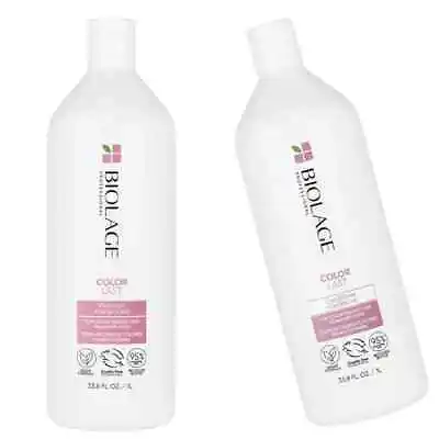 Matrix Biolage Colorlast/ColourLast Shampoo 1000ml & Conditioner 1000ml Duo • £45.39