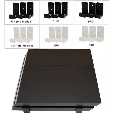 $16.71 • Buy Console Stand Wall Mount Controller HolderFor Sony PlayStation4 PS4 Slim Pro