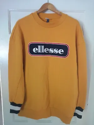 £19.99 • Buy Ellesse Oversized Jumper / Sweatshirt Size Small 