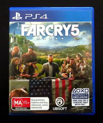 $16.90 • Buy Sony Playstation 4 PS4 Far Cry 5 Video Game, Ubisoft Aus Version Used VGC