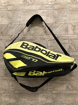 Babolat Pure Aero Tennis Bag Yellow With Swing Buckles Black/Yellow • $45.99