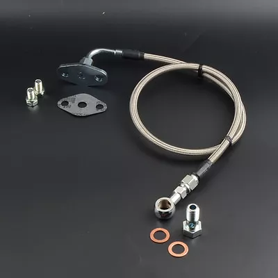 Turbo Oil Feed Line Kit For MAZDA RX-7 FC3S Garrett T04B T04E T04S • $51.70