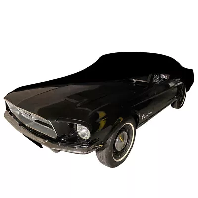 Indoor Car Cover Fits Ford Mustang 1 Fastback Bespoke Black GARAGE COVER CAR • £169.95