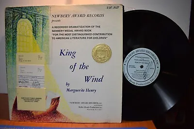 Marguerite Henry King Of The Wind LP Newbery Award Records NAR 3021 Mono • $20