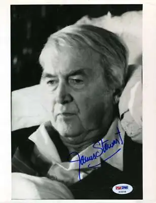 Jimmy James Stewart Psa Dna Coa Autograph 8x10 Photo Hand Signed • $126