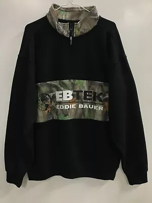 Pacsun Men's Sweat Shirt  EBTEK EDDIE BAUER  Real Tree/Black • $67.50