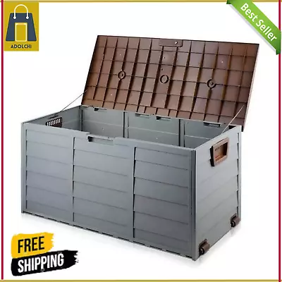 £33 • Buy Bargains-galore Xl Large Storage Shed Garden Outside Box Bin Tool Lockable New