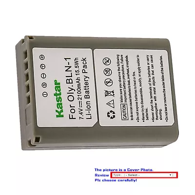 $9.99 • Buy Kastar Replacement Battery Pack For Olympus BLN-1 BLN1 Battery & BCN-1 Charger