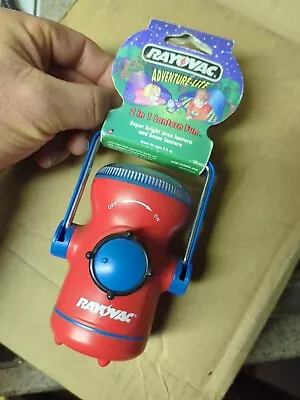 NEW Vintage Rayovac Kid's Adventure Lite Lantern Flashlight ADFL4AA RARE Red • $19.99