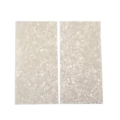 2pcs Inlay Material White Mother Of Pearl Shell Blanks Sheet Rectangle Inlay ... • $13.53