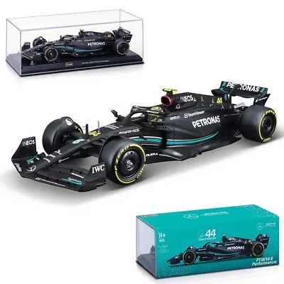 New Release Bburago 1:24 2023 F1 Mercedes AMG W14 #44 Lewis Hamilton Rare • £40
