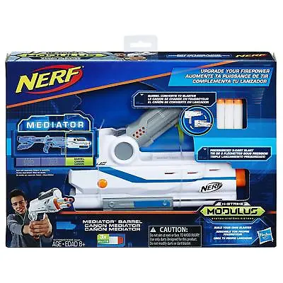 Nerf Modulus Mediator Barrel Dart Blaster Attaches To Front Toy Gun • $89.95