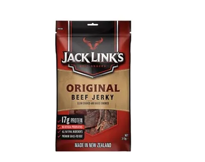 3 X Jack Link's Original Beef Jerky 310g Made In New Zealand • $56.95