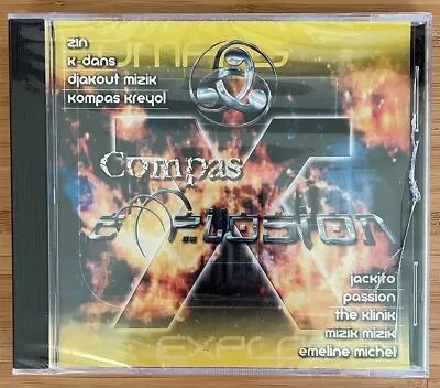  COMPAS EXPLOSION  SEALED CD Various-Artists K-Dans Djakout Mizik Kompas Krey • $19.95