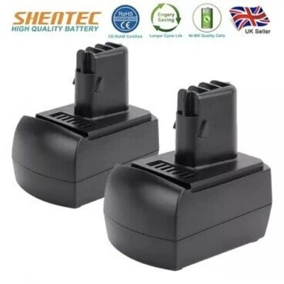 £19.99 • Buy 12V 2x 3.0AH Ni-MH Battery For Metabo BSZ12 Impuls BZ12SP BS12SP 6.25473