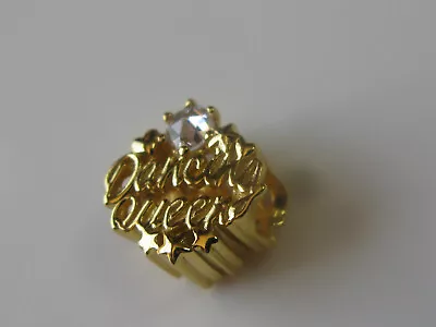 $76.95 • Buy Authentic PANDORA Openwork Dancing Queen Charm Retired STERLING GOLD PLATED