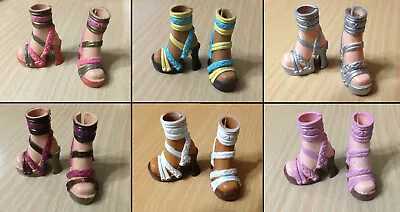 Barbie My Scene Doll Shoes Strappy High Heel Platform Sandals - CHOOSE • $21.99