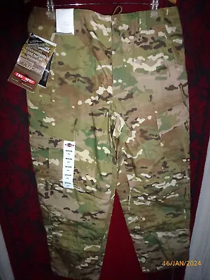 New Tru-spec Tactical Response Uniform Multicam Pants Trousers Medium Short • £49.99