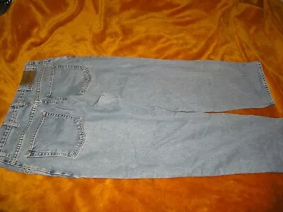 (36 X 30) Mens Calvin Klein Blue Jeans Loose Fit Denim Pants • $9.99
