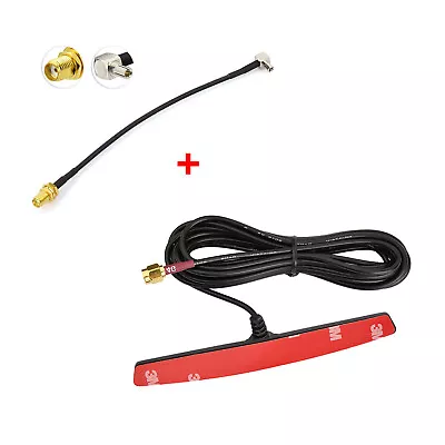 4G LTE SMA Patch Antenna & TS9 For Verizon Jetpack MiFi 8800L LTE Mobile Hotspot • $12.80