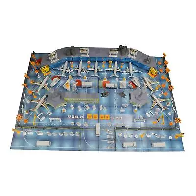 Simulation Airport Scene Toy Set Airplane Aircraft Models Toy • $43.21