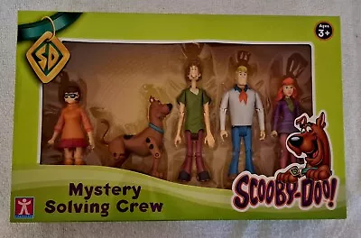 £5 • Buy Scooby Doo Mystery Solving Crew 5 Action Figure Set - Articulated BNIB